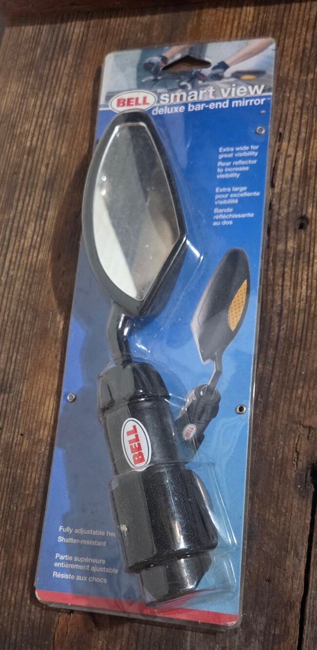 BELL SmartView Deluxe Bar End Bike Mirror Adjustable Shatter Resistant Sealed